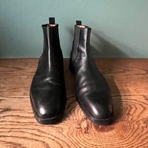 3DM Lifestyle Mens Black Leather Chelsea Boot  UK Size 10  Men's US Size 11